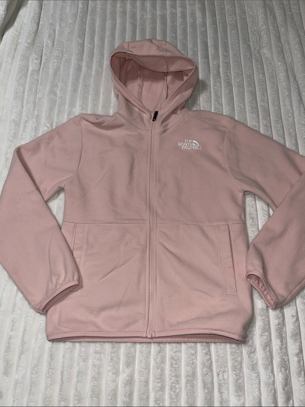 The North Face Fleece Full Zip Hoodie | Size Large Kids